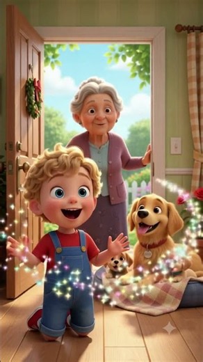 🐶 Henry Finds a Lost Puppy! ❤️ A Magical Surprise ✨ | Kids Cartoon #Shorts