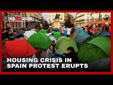 LIVE: Spain Housing Crisis Erupts | Tens of Thousands Protest Soaring Rents & Evictions