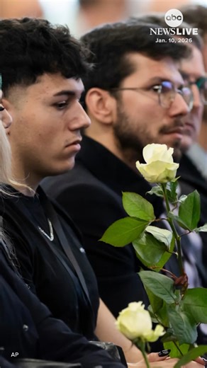 ABC News Live on Instagram: "Switzerland held a memorial service, part of a national day of mourning to honor the 40 people who were killed in an Alpine bar fire earlier this month."