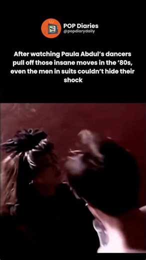 Paula Abdul's dancers had the men in suits SHOOK in the '80s 😭😂🕺🏽 #paulaabdul