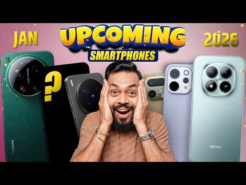 Top 15+ Best Upcoming Phone Launches ⚡ January 2026