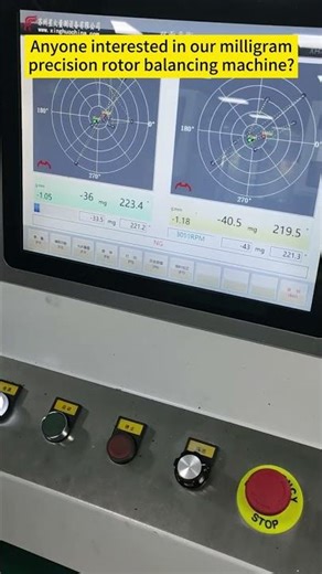 Rotor dynamic balance test - Zero Dynamic.