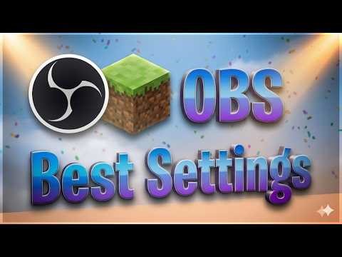 How to Record Minecraft on Low-End PCs (No Lag!)😱😱 | 2026 OBS Guide