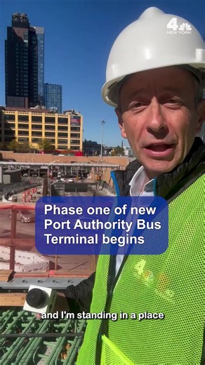 🚌 An inside look at the new Port Authority Bus Terminal... Buses are already getting rerouted, and some commuters are reporting delays. The $11 billion dollar project is set to be completed by 2035. #portauthority #nyc #newyork #newjersey