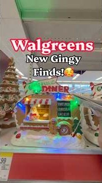 New Gingerbread finds ‪@walgreens‬ 🥰🎄
