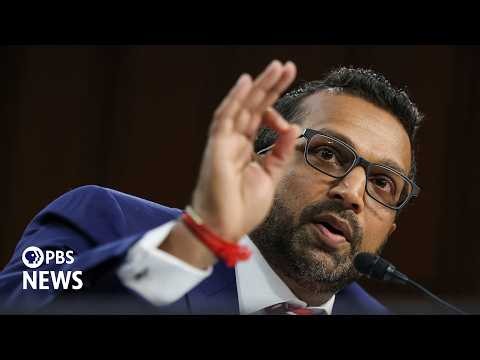WATCH LIVE: Patel testifies on FBI oversight before Senate Judiciary Committee amid troubled tenure