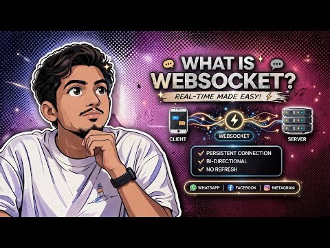 What is WebSocket? Real-Time Without Refresh ⚡ (Backend Explained)