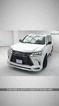 Lexus LX 570 Black Sequence V8 2020. Quick Overview.