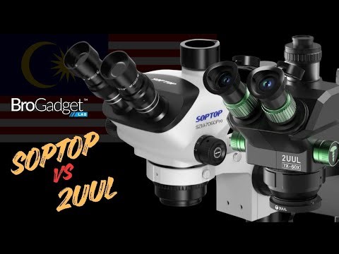 Full Review SOPTOP SZM 7060 Pro vs 2UUL MC7060-A1 Microscope | Which should you buy ?