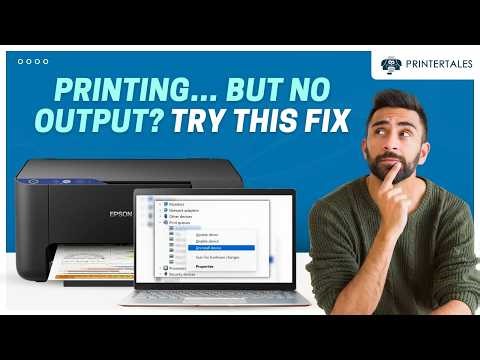 Printer Says Printing But Nothing Happens - Fix | Printer Tales
