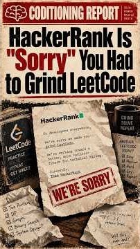 HackerRank Is Sorry You Had to Grind LeetCode and Reveals new AI-assisted format