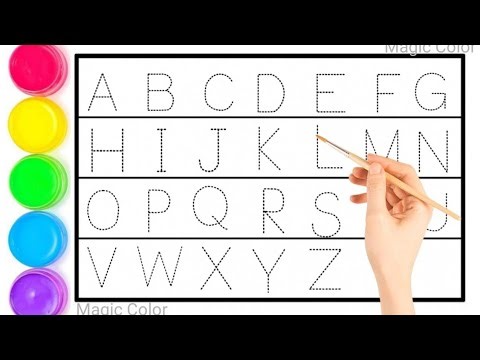 ABCD Alphabet Tracing for Kids | Learn & Write