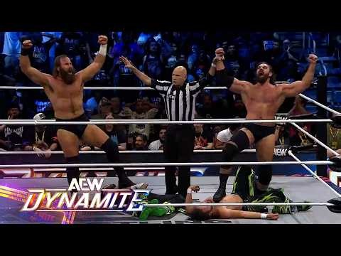 Davis & Doyle DESTROY and DEFEAT Young Bucks in under 3 minutes!! | AEW Dynamite, 10/21/26