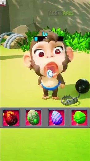 Age of Apes Ads Review New Level 🍌🐵Ape Rebellion #gaming #ageoffantasy #games