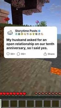 My husband asked for an open relationship on our tenth anniversary, so I said yes.