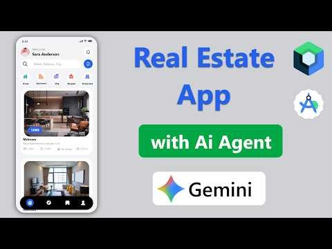 Android Studio Gemini Agent: Create a Real Estate App in Minutes!