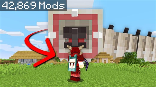 Minecraft, but I downloaded every mod