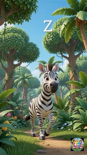 Z is for Zebra 🦓 | Learn Letter Z | ABC Phonics for Kids | Story Land Kidzz