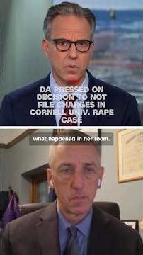 DA pressed on decision to not file charges in Cornell Univ. rape case