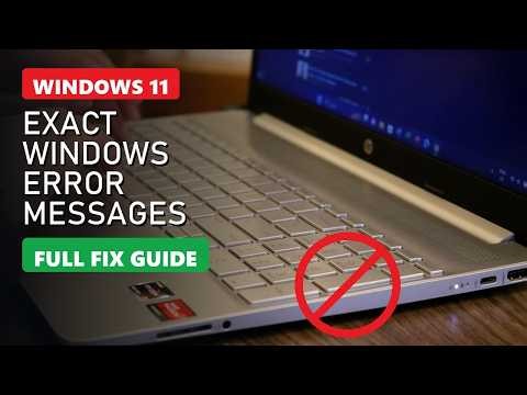 5 Windows 11 Errors Everyone Hits (And How to Fix Each One)