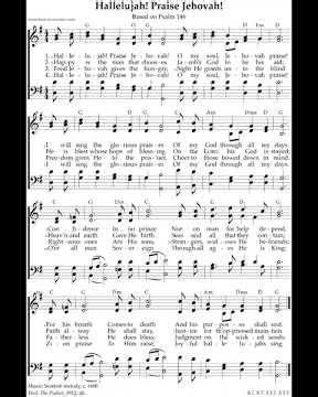 Hallelujah! Praise Jehovah! - Psalm 146 Scottish - Treasury 468
