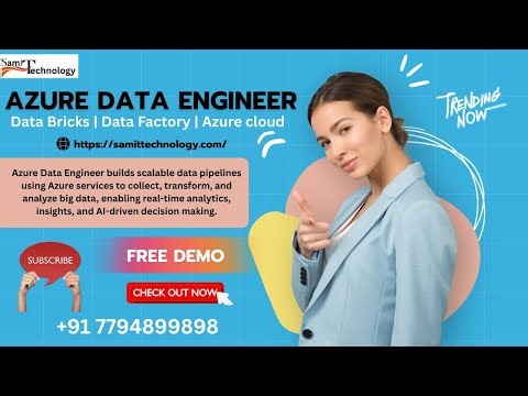 Azure Data Engineer | Data Bricks & Factory | Azure Cloud | Ms Fabric | Course | Real time Training