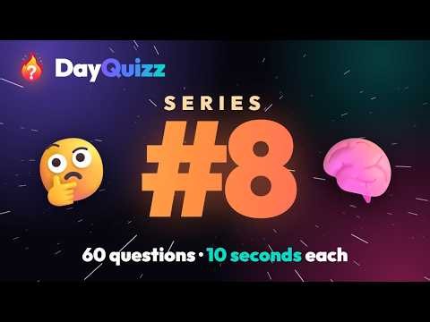 DayQuizz #8 · 60-Question Trivia Quiz: How Many Can You Get?