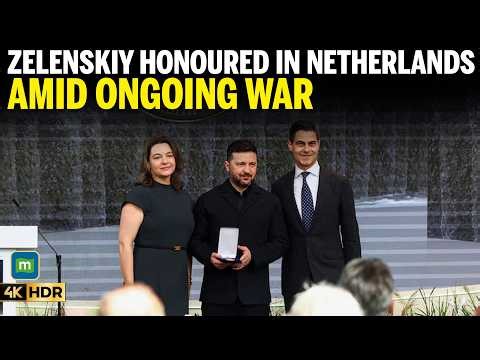 Zelenskiy Receives Freedom Award, Highlights Deadly Russian Attacks