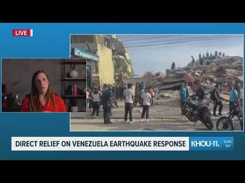 Venezuela Earthquake Response: Direct Relief on rescue and medical aid