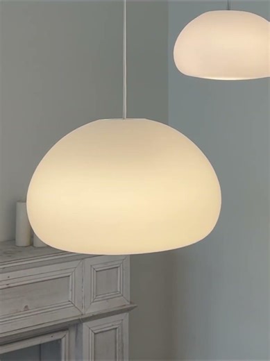 Fluid Pendant Light——Light Dances Like Ripples on Water