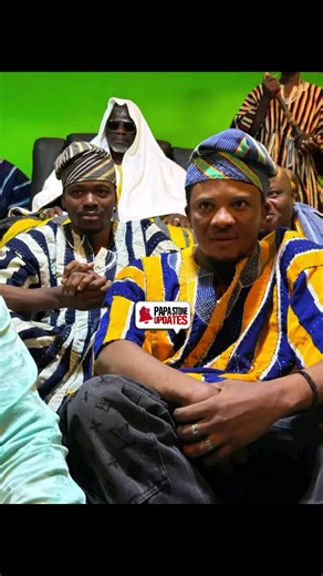Maccasio paid his respects to the late Ya-Naa by attending the three-day funeral rites, alongside traditional leaders, dignitaries, and other mourners. keep Resting Keep Lion 🦁 King 👑 SATURDAY LETS MEET AT THE STADIUM 🏟️ @Maccasio official