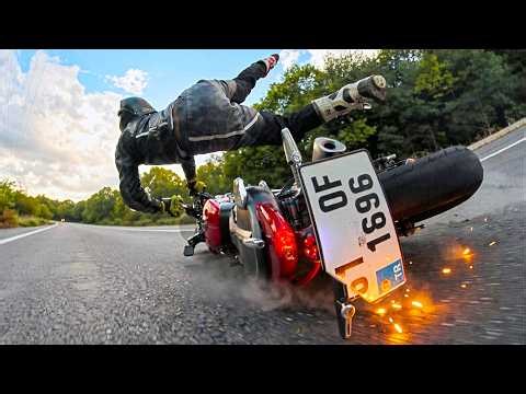 Most INSANE Motorcycle Crashes & Moments
