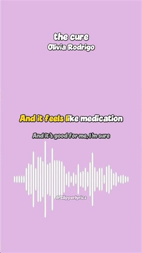 The Cure (Lyrics) Olivia Rodrigo
