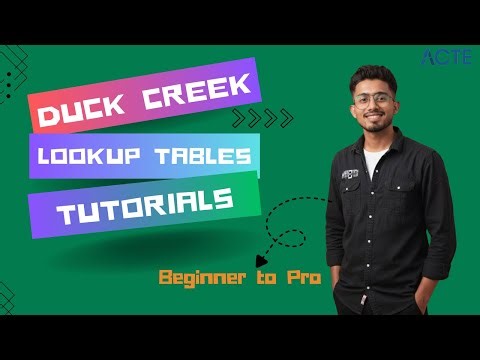 🔍 Lookup & Select Table Properties in Duck Creek | Complete Guide for Beginners