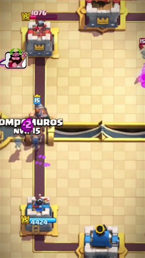 for a full match with predictions and no cuts click here🔽 #clashroyale