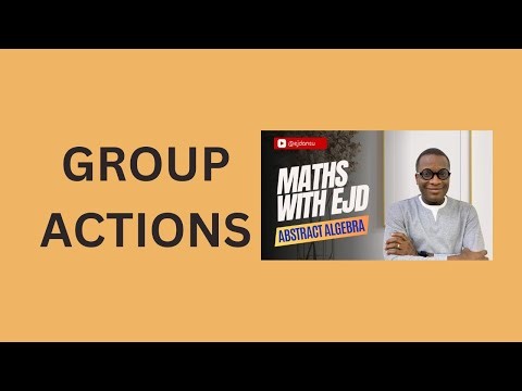 10. Group Actions