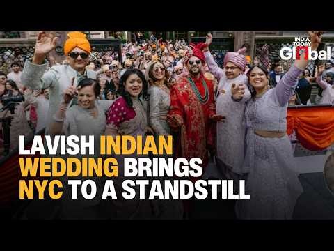 Lavish Indian Wedding Brings New York City To A Standstill