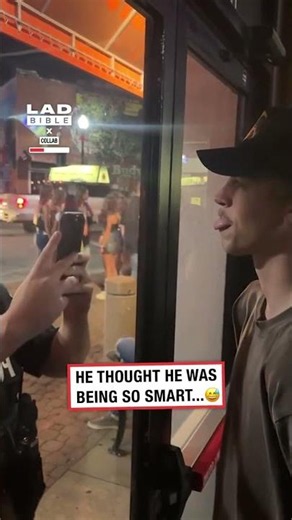 Provoking an officer goes wrong 😅