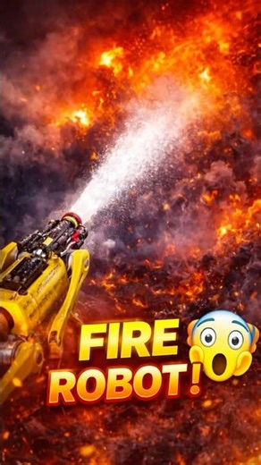 World’s Most Powerful Firefighting Robot 🔥🤖 Saving Lives in Extreme Fire!