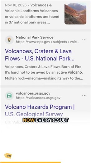 Limit DuckDuckGo Volcano Search to Dot Gov