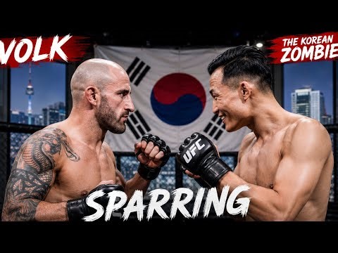 Volk and zombie reunite for sparring in South Korea