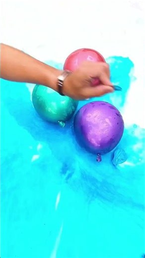 Giant Rainbow Water Balloon Explosion 🌈💥 #asmr #balloonpopping #oddlysatisfying #satisfying