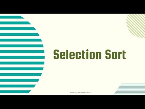 Selection Sort - Ballera, S. 