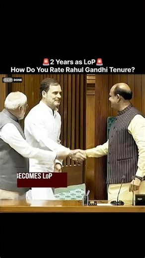 🚨2 Years as LoP — How Do You Rate His Tenure?🚨 #rahulgandhi