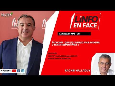 Économie & investissement : David Tinel en débat dans L’Info en Face