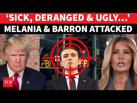 ‘THEY CAME WITH GUNS!’: Trump Vows Revenge After Melania & Barron ‘ATTACKED’ At Mar-a-Lago | Watch
