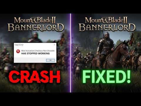 How to Fix Mod Activation Checkbox Not Clickable ✅