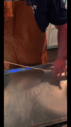 Loading that six shooter up. About to drop 100lbs of sausage. Processor grade casings are the way to go. These are approximately 16 feet in length. . . . . . . #smallbatchbbq #micksd #sausage #casing #craftbbq