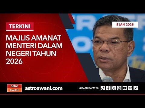 [LANGSUNG] Majlis Amanat Menteri Dalam Negeri Tahun 2026 | 8 Januari 2026