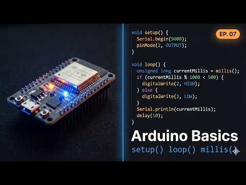 Arduino Programming Basics for Beginners | ESP32 Tutorial | Full-Stack IoT Bootcamp Ep.7